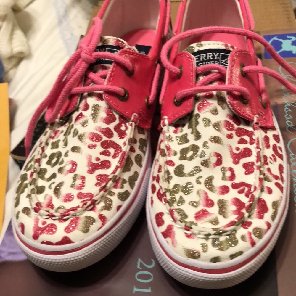 Sperry Top-sider girls 4m like new in box - Picture 1 of 3